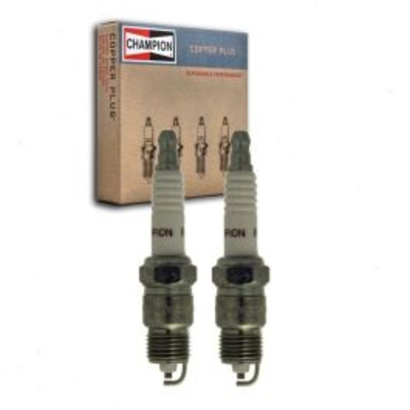 2 pc Champion Copper Plus 406S RV12YC Spark Plugs
