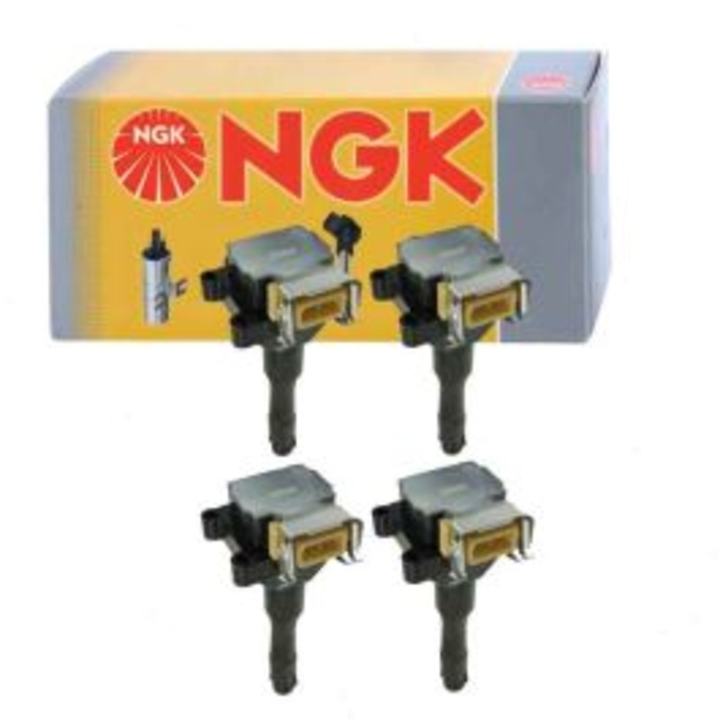 4 pc NGK Ignition Coils for 1991-1995 BMW 318i 1.8L L4