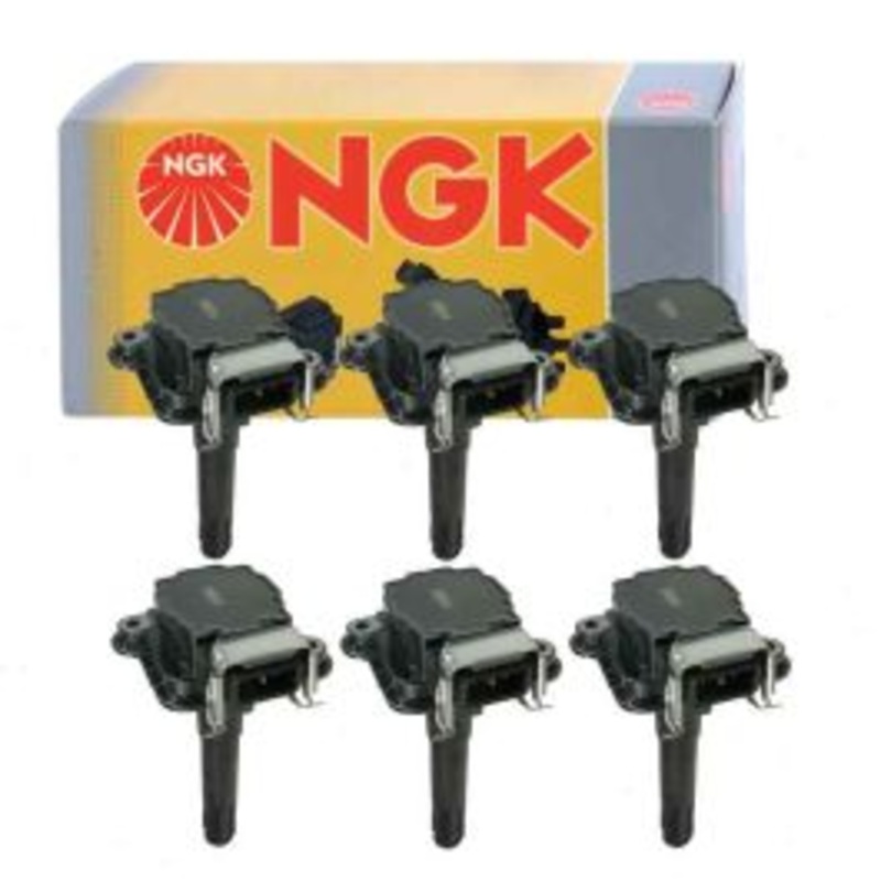 6 pc NGK 48766 U5004 Ignition Coils