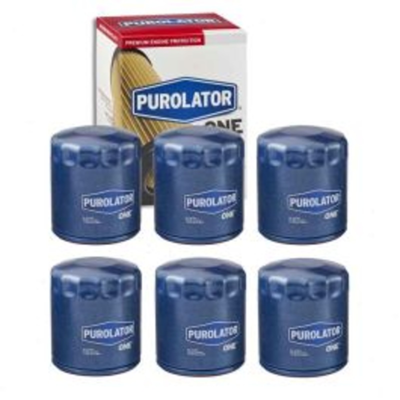 6 pc Purolator ONE PL14006 Engine Oil Filters
