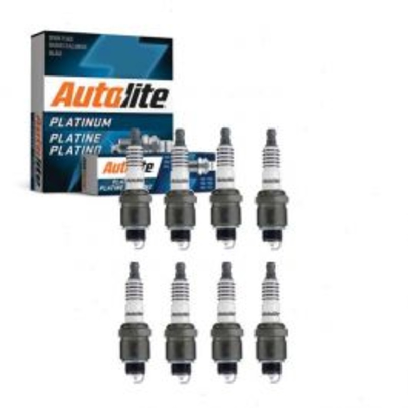 8 pc Autolite Platinum Spark Plug for 1966 Studebaker Wagonaire 4.6L V8