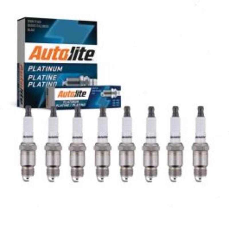 8 pc Autolite Platinum Spark Plug for 1976-1979 Chevrolet P20 5.7L 7.4L V8