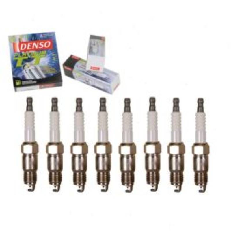 8 pc DENSO Platinum TT Spark Plugs for 1987-1991 GMC V2500 Suburban 5.7L V8