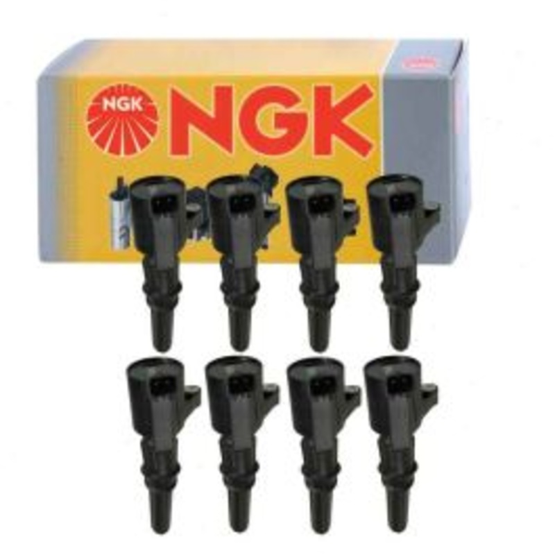 8 pc NGK Ignition Coils for 1997-1999 Ford F-250 5.4L V8