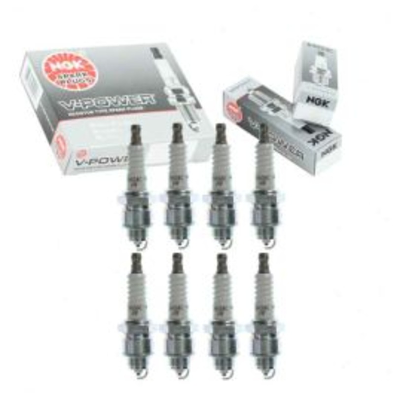 8 pc NGK V-Power Spark Plugs for 1958-1961 Plymouth Custom 5.2L 5.7L 5.9L 6.3L V8