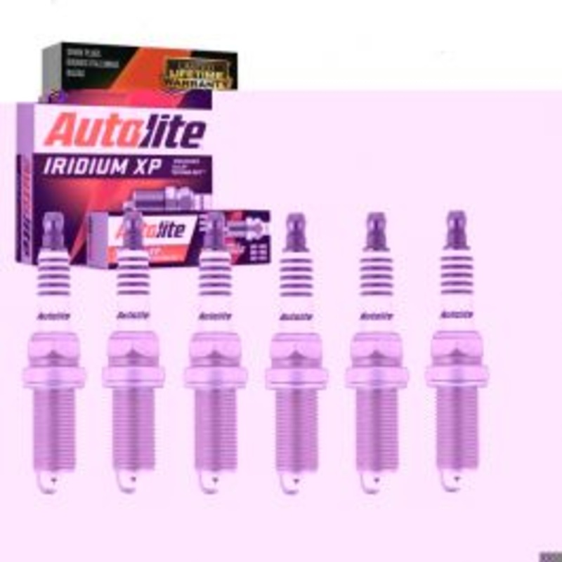 6 pc Autolite Iridium XP Spark Plug for 2010-2011 BMW Z4 3.0L L6