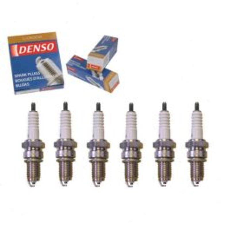 6 pc DENSO Standard U-Groove 4111 X27EPR-U9 Spark Plugs