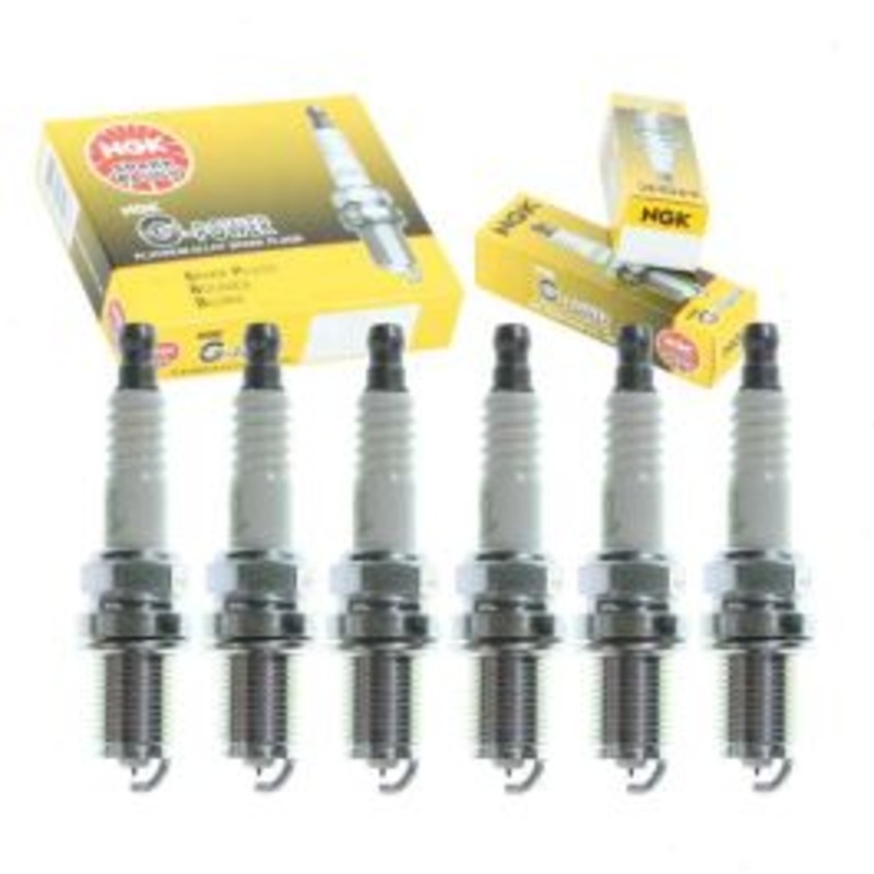 6 pc NGK G-Power Spark Plugs for 1992-2005 BMW 320i 2.0L 2.2L L6