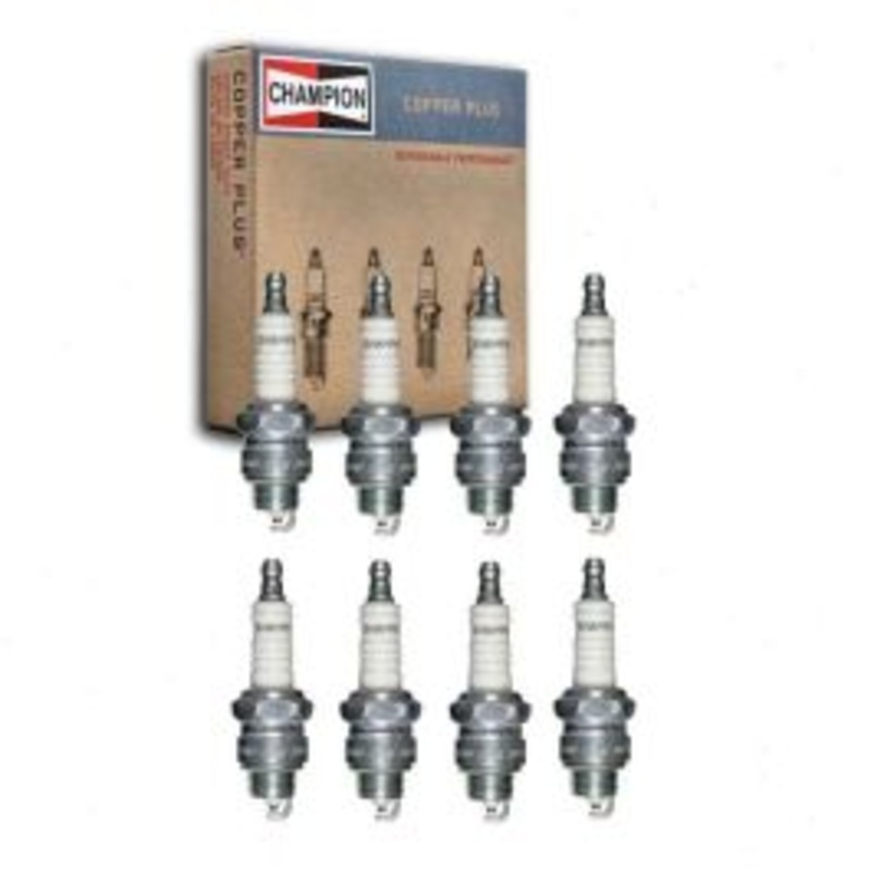 8 pc Champion Copper Plus Spark Plugs for 1961 Dodge Seneca 6.3L V8