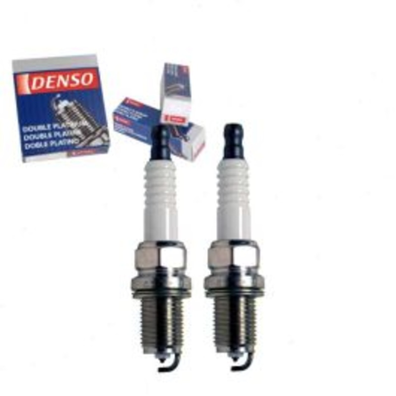 2 pc DENSO Double Platinum 3264 PK16PR11 Spark Plugs