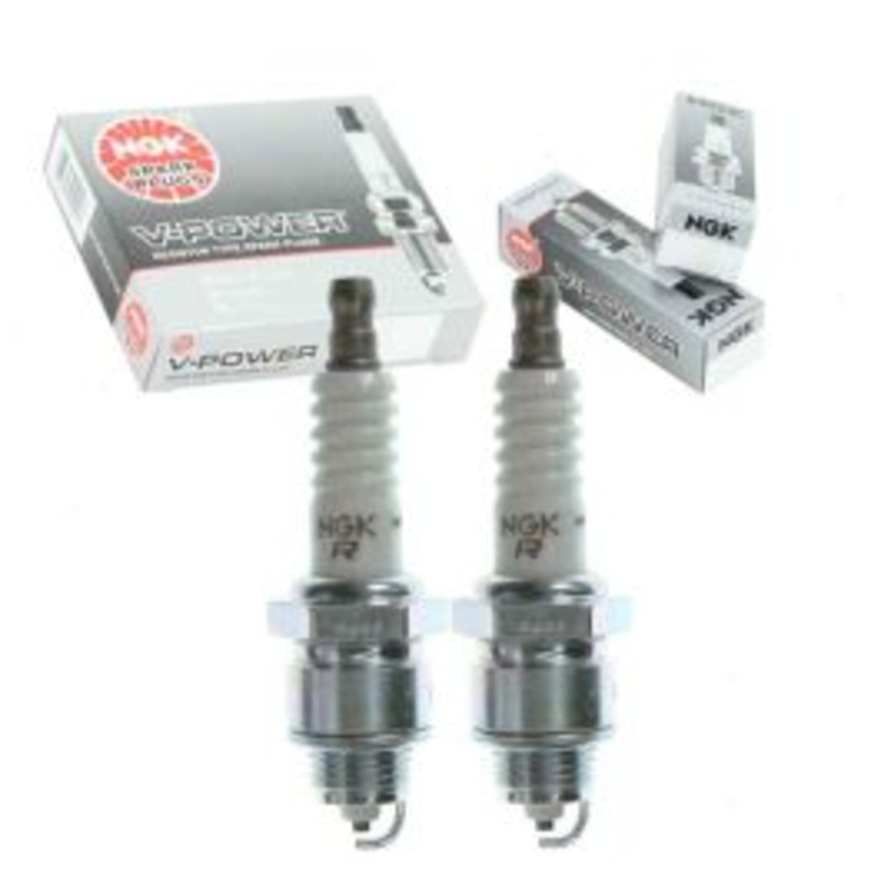 2 pc NGK V-Power 5858 XR4 Spark Plugs