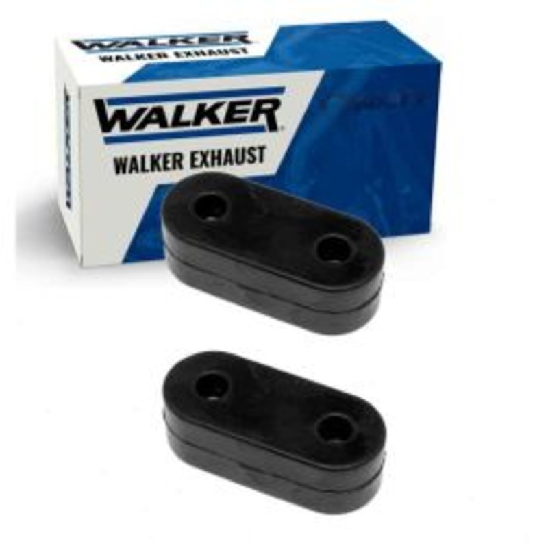 2 pc Walker Exhaust System Insulators for 2002-2008 Ford E-150 4.2L 4.6L 5.4L V6 V8
