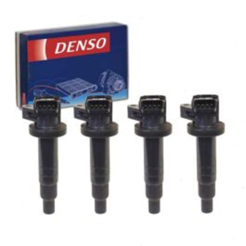 4 pc DENSO Direct Ignition Coils for 2003-2008 Pontiac Vibe 1.8L L4