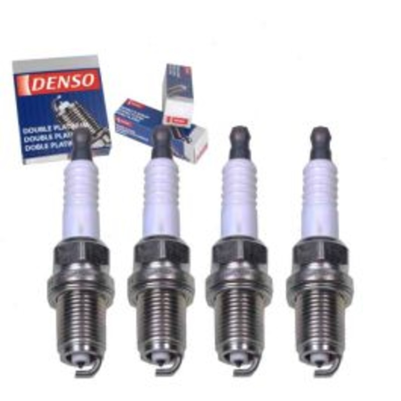 4 pc DENSO Double Platinum Spark Plugs for 2009-2013 Audi A3 Quattro 2.0L L4