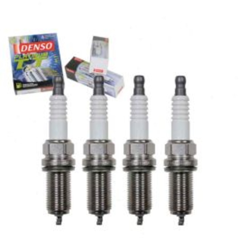 4 pc DENSO Platinum TT Spark Plugs for 2005-2010 Subaru Legacy 2.5L H4