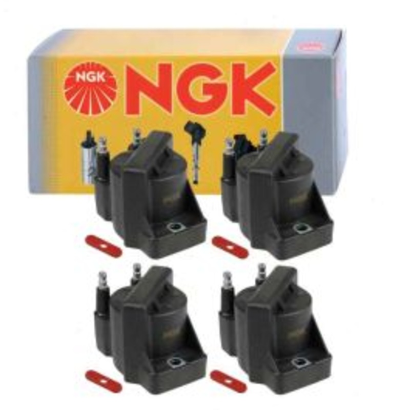 4 pc NGK Ignition Coils for 1994-1999 Cadillac DeVille 4.6L V8