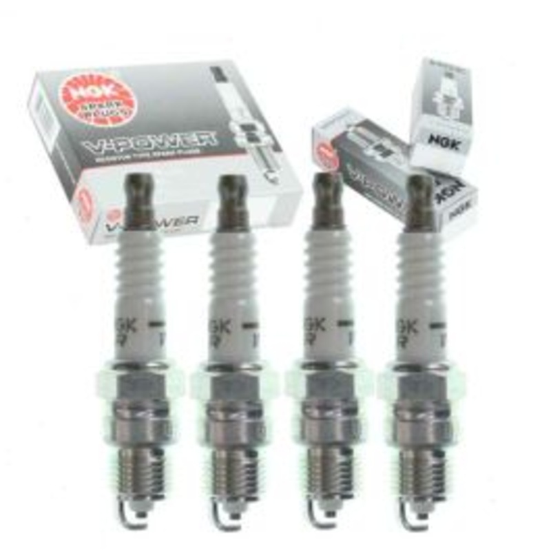 4 pc NGK V-Power Spark Plugs for 1982-1986 Chevrolet Cavalier 1.8L 2.0L L4