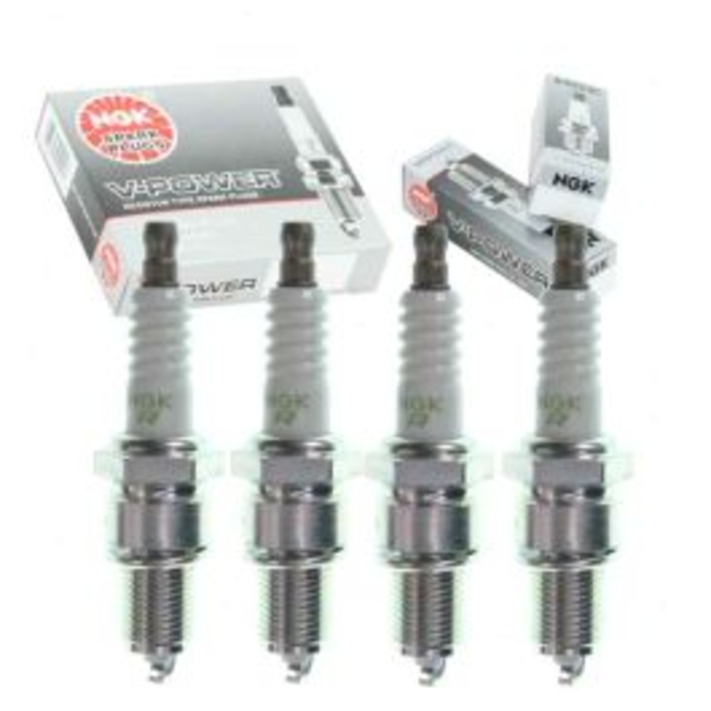 4 pc NGK V-Power Spark Plugs for 1994-2000 Pontiac Firefly 1.3L L4