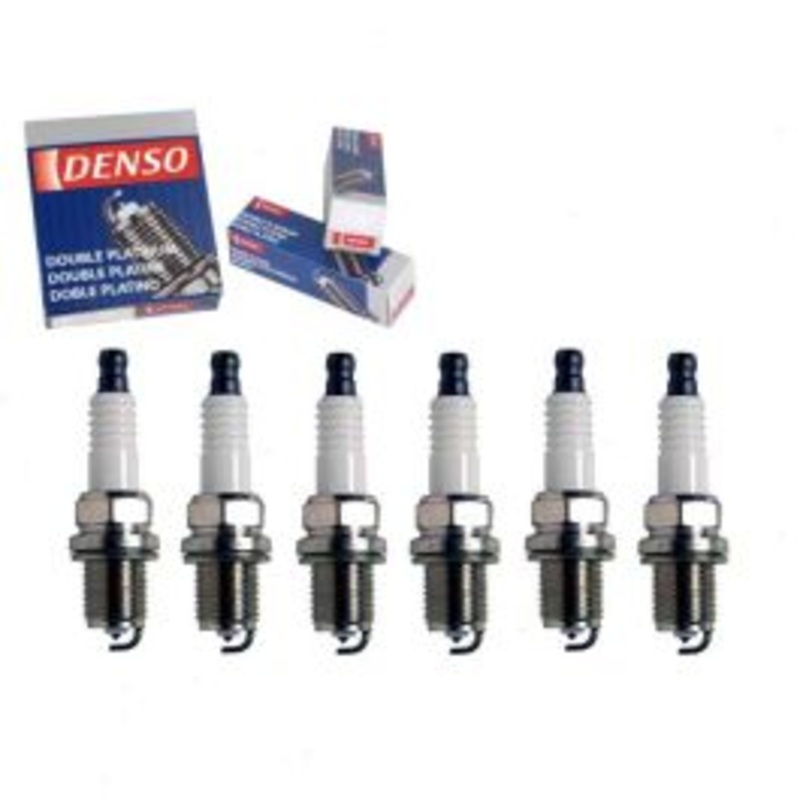 6 pc DENSO Double Platinum Spark Plugs for 1998-1999 Isuzu Trooper 3.5L V6
