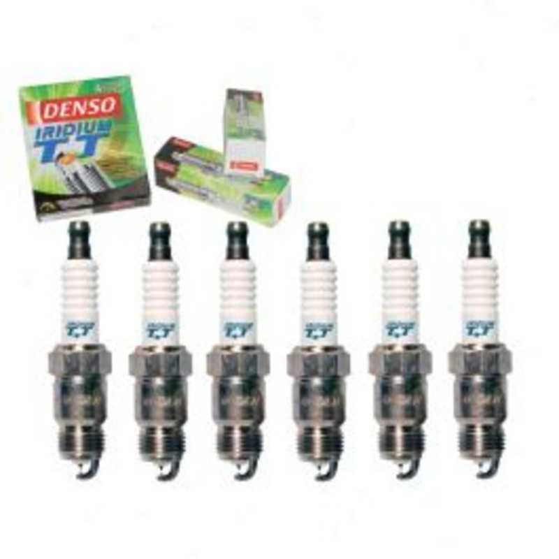 6 pc DENSO Iridium TT Spark Plugs for 1971-1974 Chevrolet G30 Van 4.1L 4.8L L6