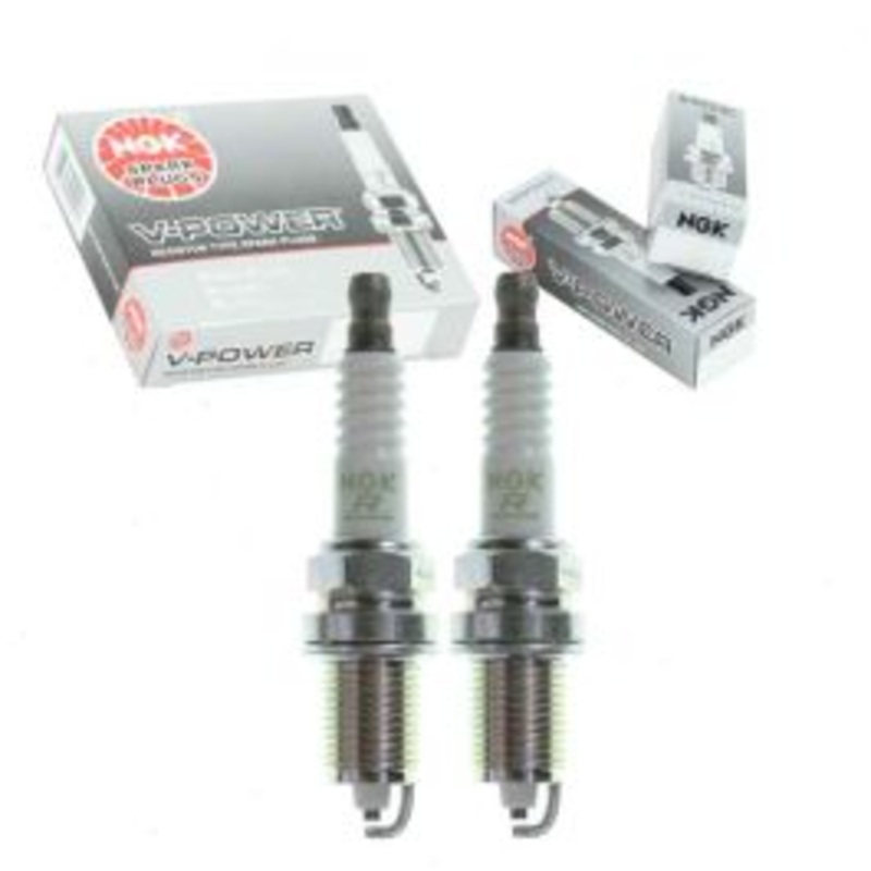 2 pc NGK V-Power 5913 ZFR7F Spark Plugs