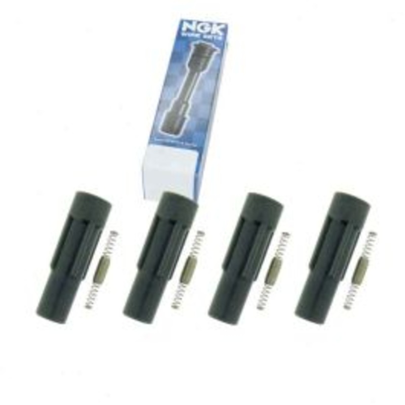 4 pc NGK Ignition Coil Boots for 2004-2010 Subaru Forester 2.5L H4