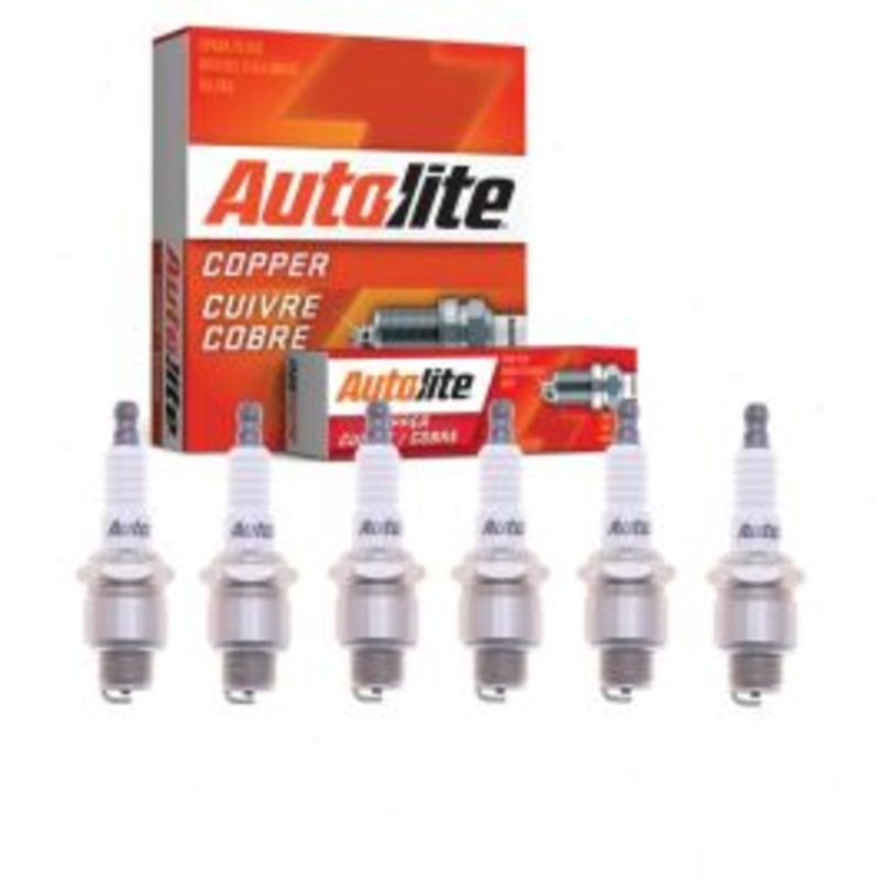 6 pc Autolite Copper Core Spark Plugs for 1953-1954 Hudson Jet