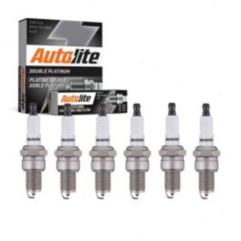 6 pc Autolite Double Platinum Spark Plug for 1959-1963 Rover 100