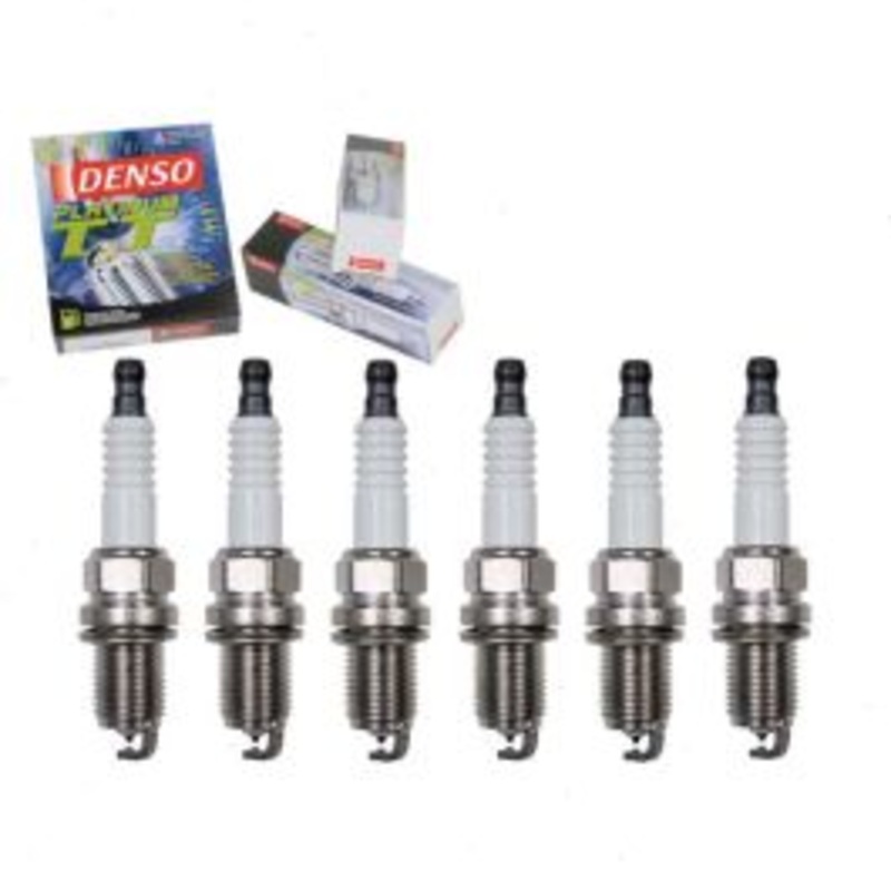 6 pc DENSO Platinum TT Spark Plugs for 2000 BMW 328Ci 2.8L L6
