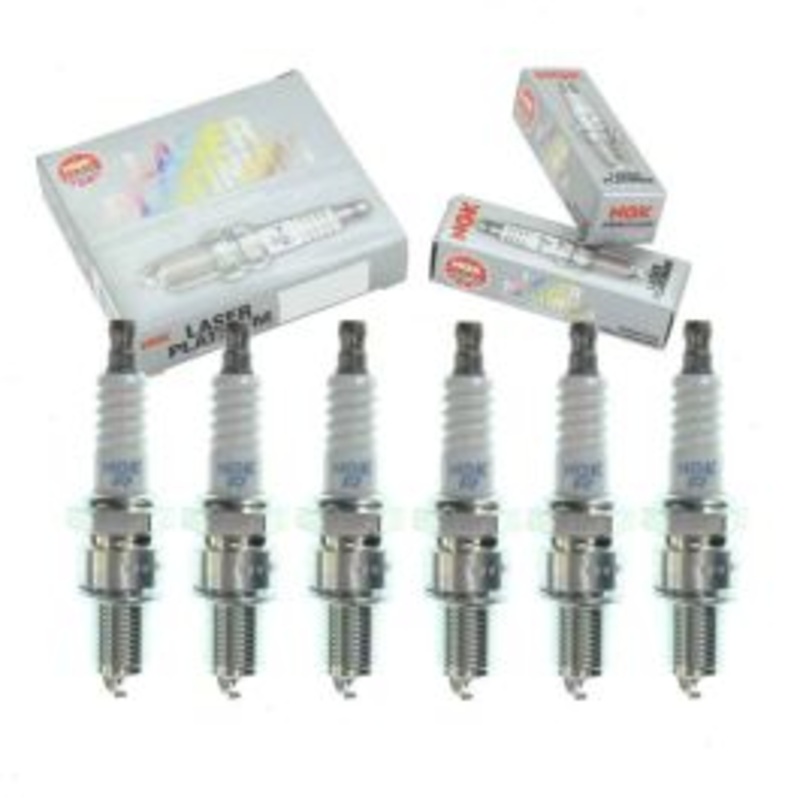 6 pc NGK Laser Platinum Spark Plugs for 1990-1994 Mitsubishi Mighty Max 3.0L V6