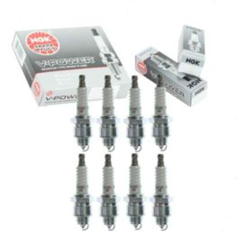 8 pc NGK V-Power Spark Plugs for 1959-1971 Pontiac Bonneville 5.7L 6.4L 6.6L 6.9L 7.0L 7.5L V8
