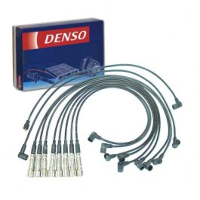 DENSO Spark Plug Wire Set for 1975-1976 Mercedes-Benz 450SE 4.5L V8