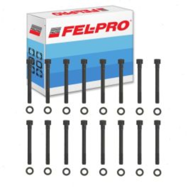 Fel-Pro Engine Cylinder Head Bolt Set for 1989-1990 Mitsubishi Sigma 3.0L V6