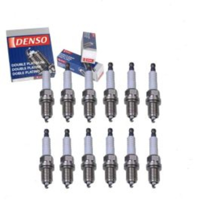 12 pc DENSO Double Platinum Spark Plugs for 2003-2004 Mercedes-Benz E320 3.2L V6