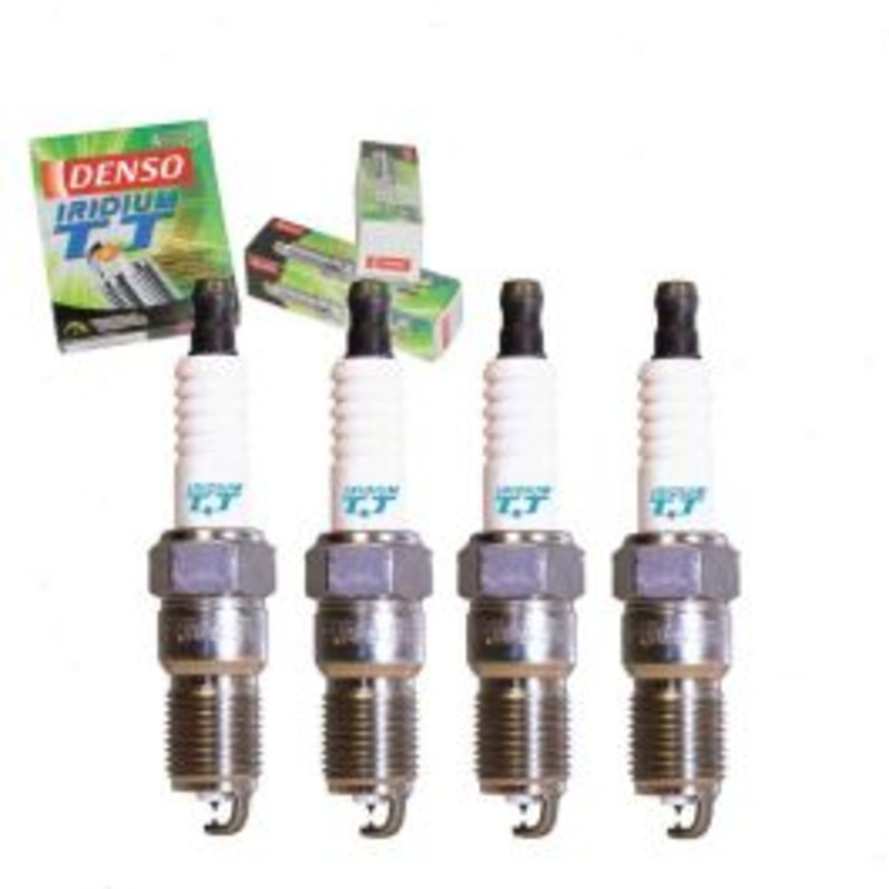 4 pc DENSO Iridium TT Spark Plugs for 1983-1987 Mercury Lynx 1.6L 1.9L L4
