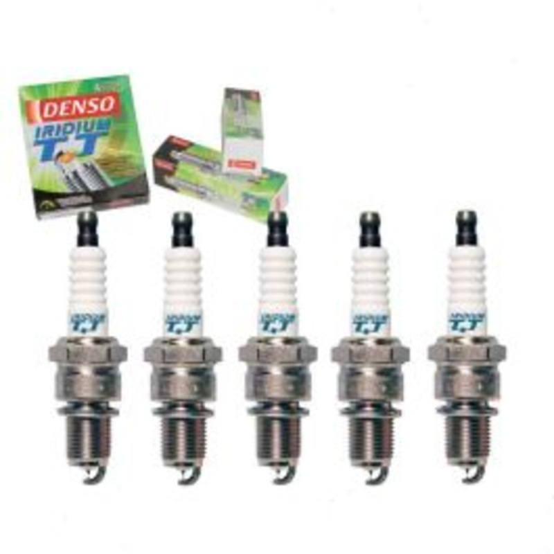 5 pc DENSO Iridium TT Spark Plugs for 1978-1987 Audi 5000 2.2L L5