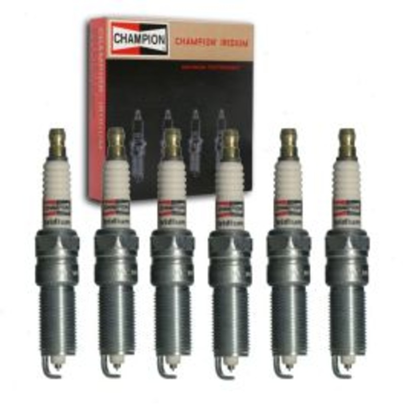 6 pc Champion Iridium Spark Plugs for 2008 Dodge Charger 2.7L V6