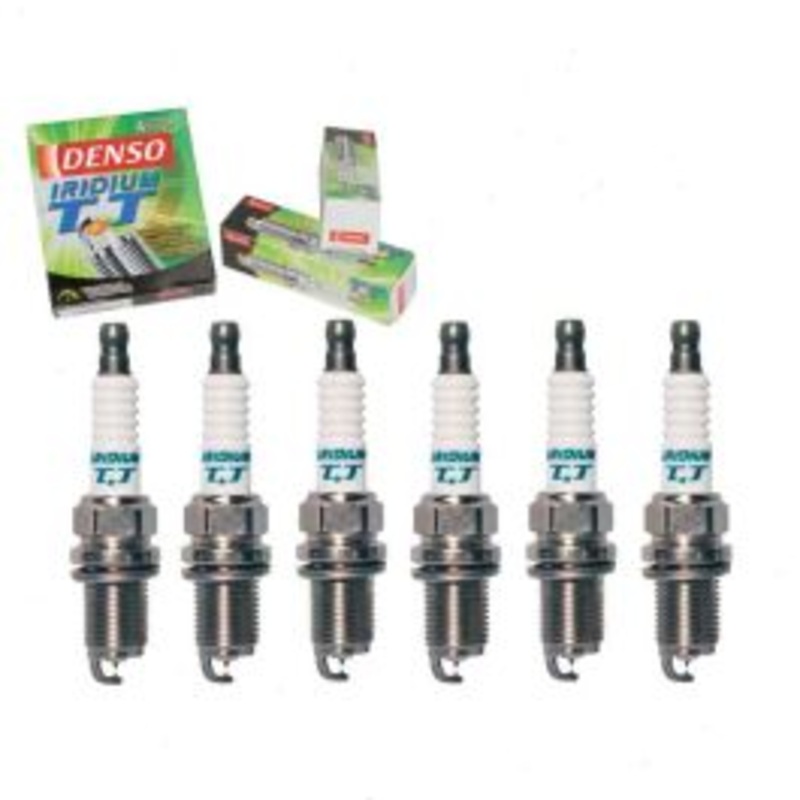6 pc DENSO Iridium TT Spark Plugs for 2002-2005 Land Rover Freelander 2.5L V6