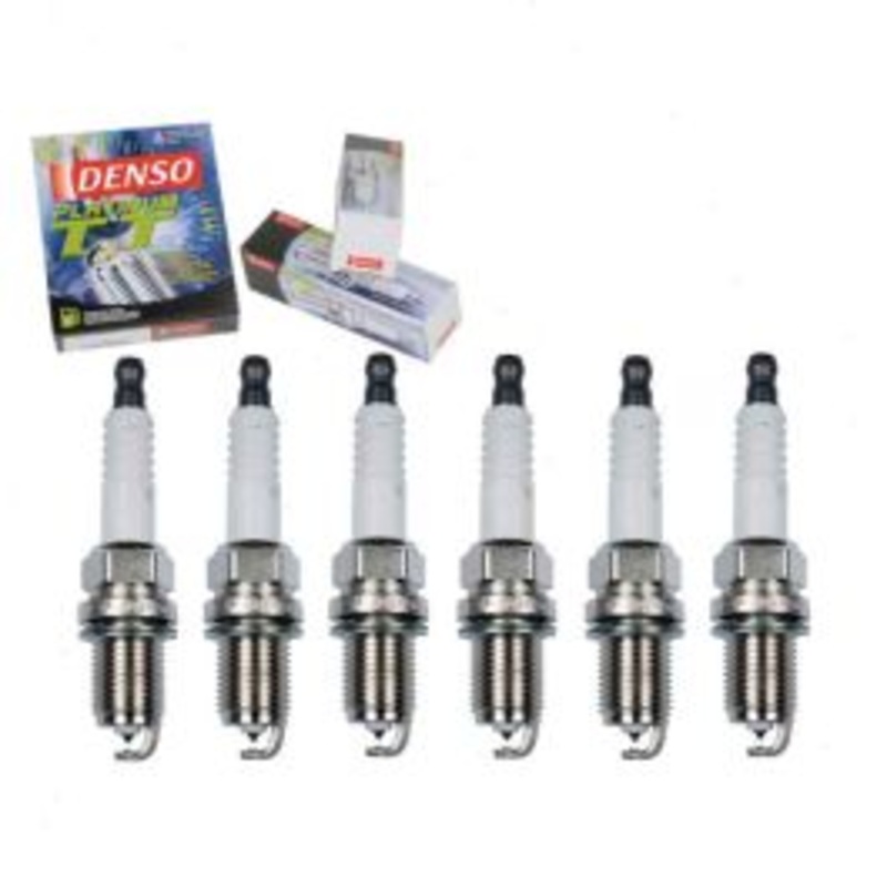 6 pc DENSO Platinum TT Spark Plugs for 1996 Mercedes-Benz C36 AMG 3.6L L6