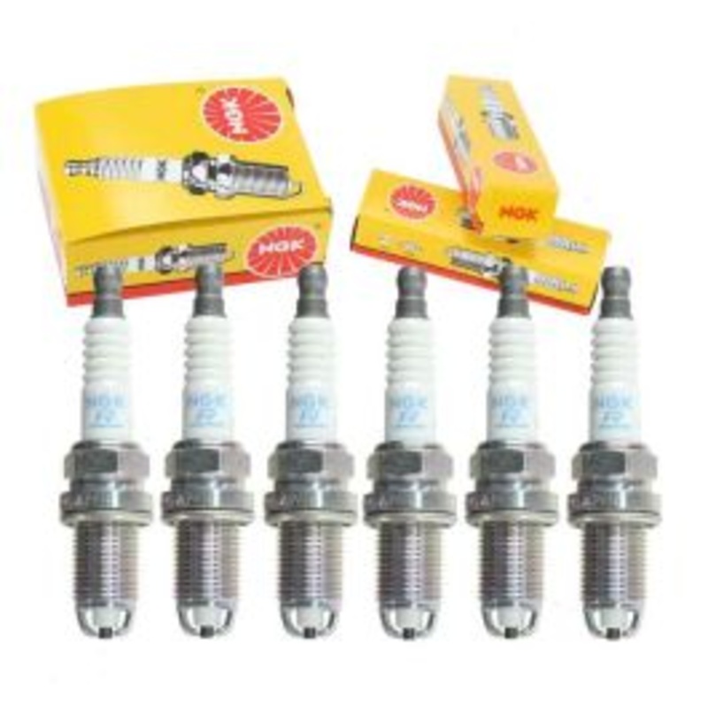 6 pc NGK Standard Spark Plugs for 1994-1997 Saab 900 2.5L V6