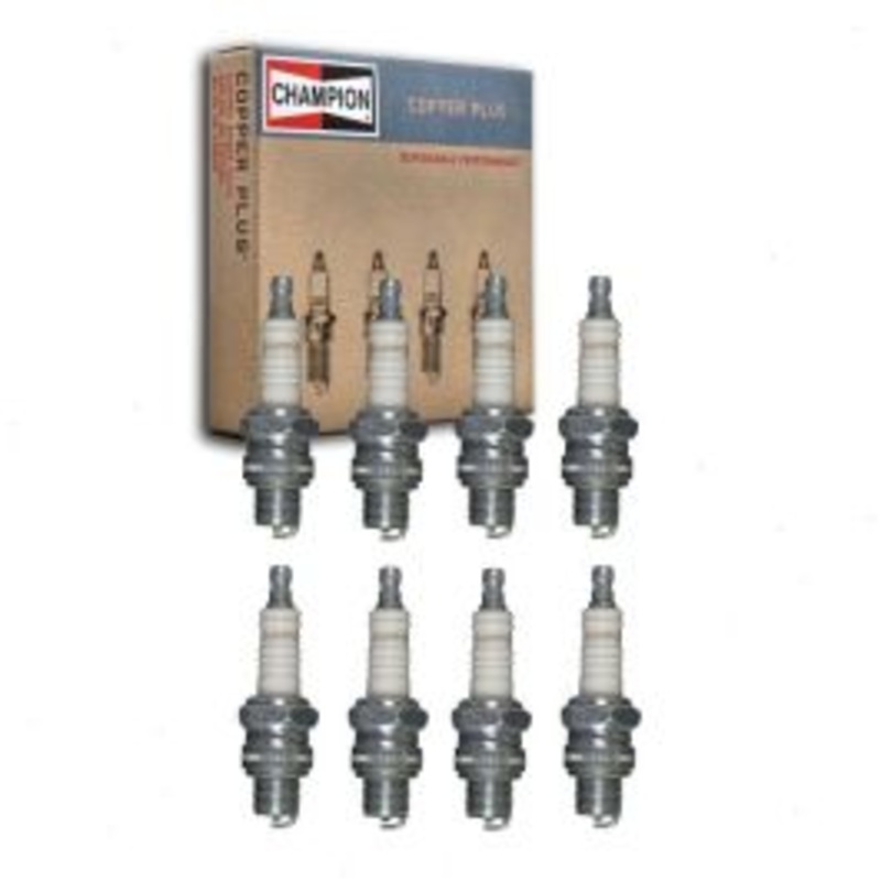 8 pc Champion Copper Plus Spark Plugs for 1956-1960 BMW 503 3.2L V8