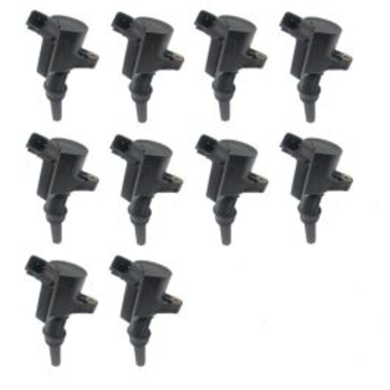 10 pc Hitachi Ignition Coils for 2005-2017 Ford E-350 Super Duty 6.8L V10