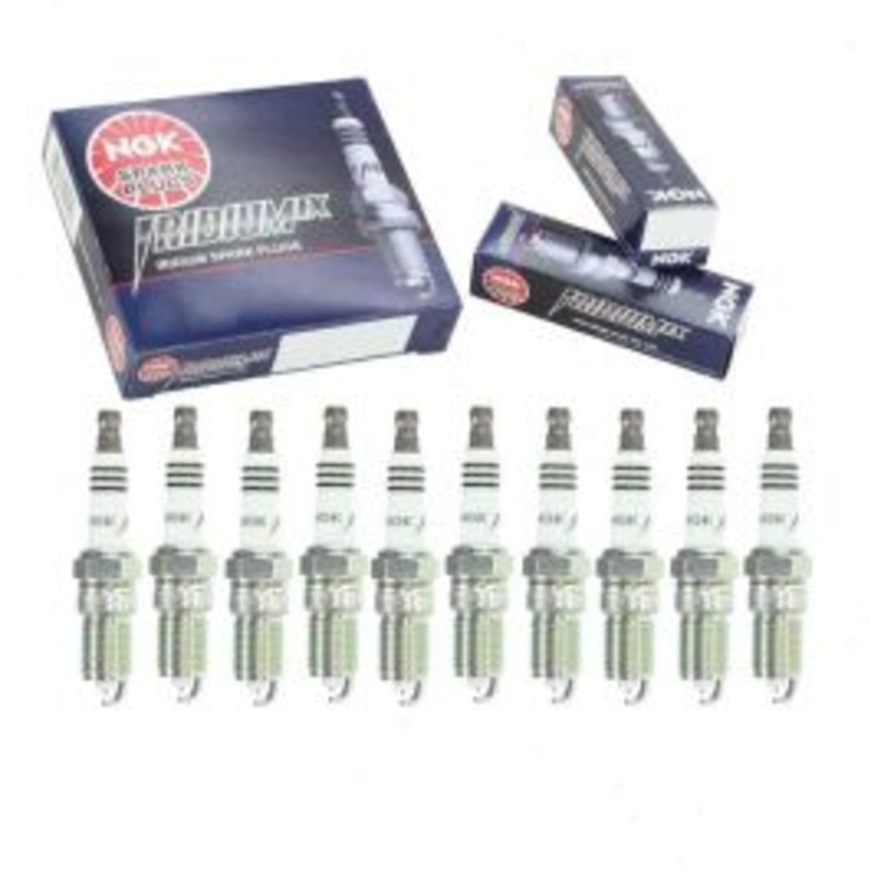 10 pc NGK Iridium IX Spark Plugs for 1999-2004 Ford F-450 Super Duty 6.8L V10