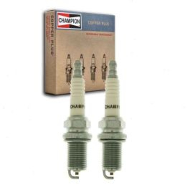 2 pc Champion Copper Plus 444 RC7YC3 Spark Plugs