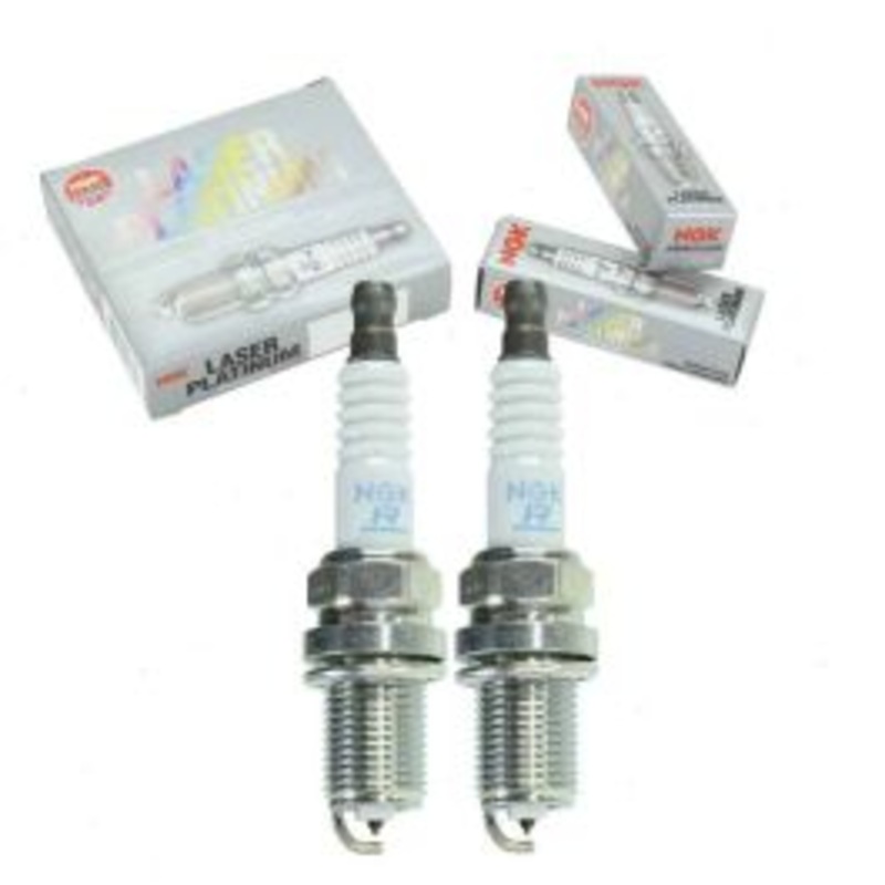2 pc NGK Laser Platinum 6458 PFR6Q Spark Plugs