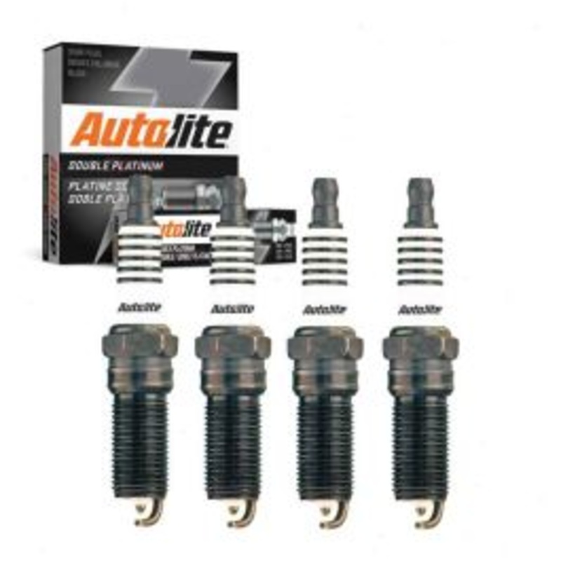 4 pc Autolite Double Platinum Spark Plug for 2006-2009 Ford Fusion 2.3L L4