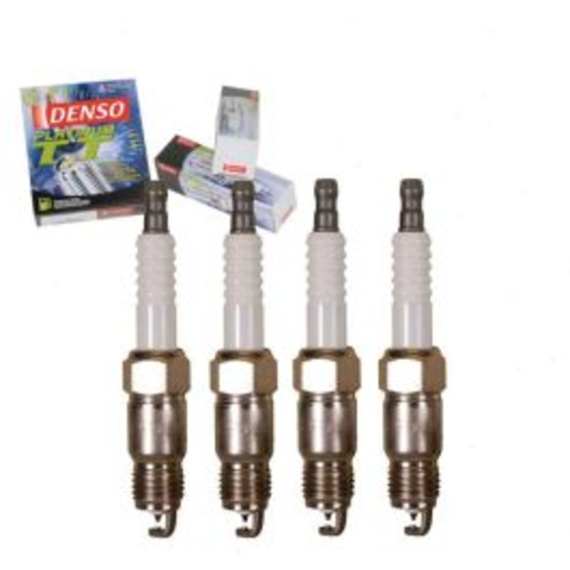 4 pc DENSO Platinum TT Spark Plugs for 1982-1991 Pontiac 6000 2.5L L4