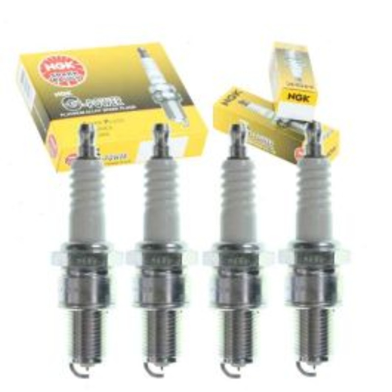 4 pc NGK G-Power Spark Plugs for 1971-1972 Volkswagen 411 1.7L H4