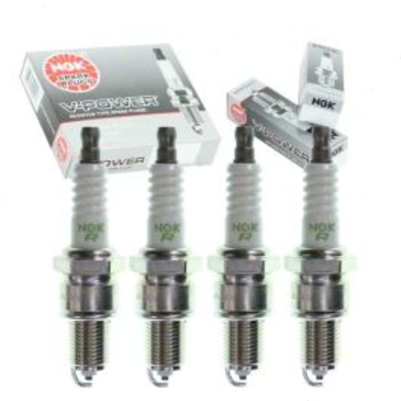 4 pc NGK V-Power Spark Plugs for 1990-1992 Volkswagen Corrado 1.8L L4