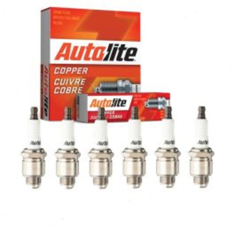 6 pc Autolite Copper Core Spark Plugs for 1939 Hudson Big Boy Series 96